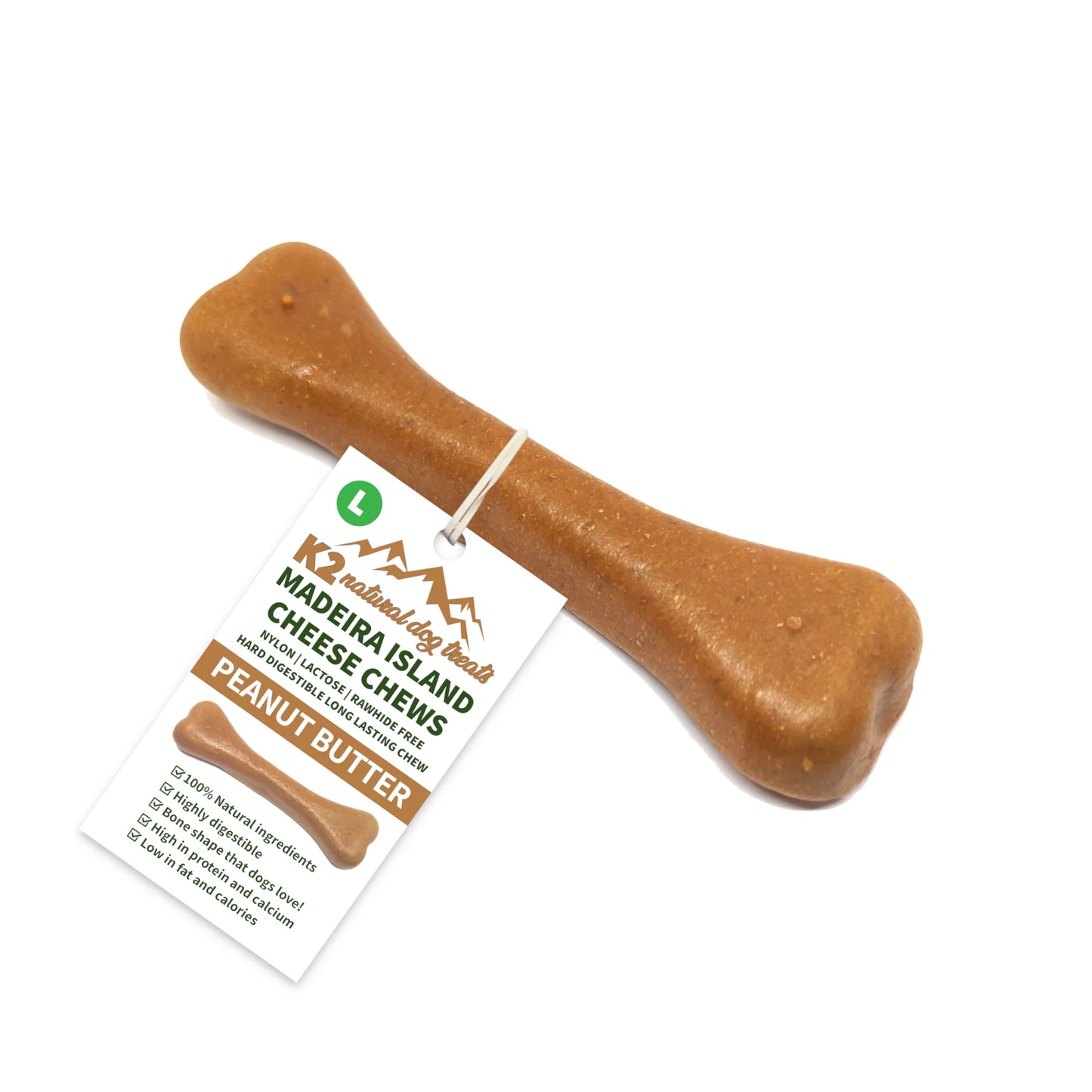 Peanut Butter Madeira Island Cheese Chews