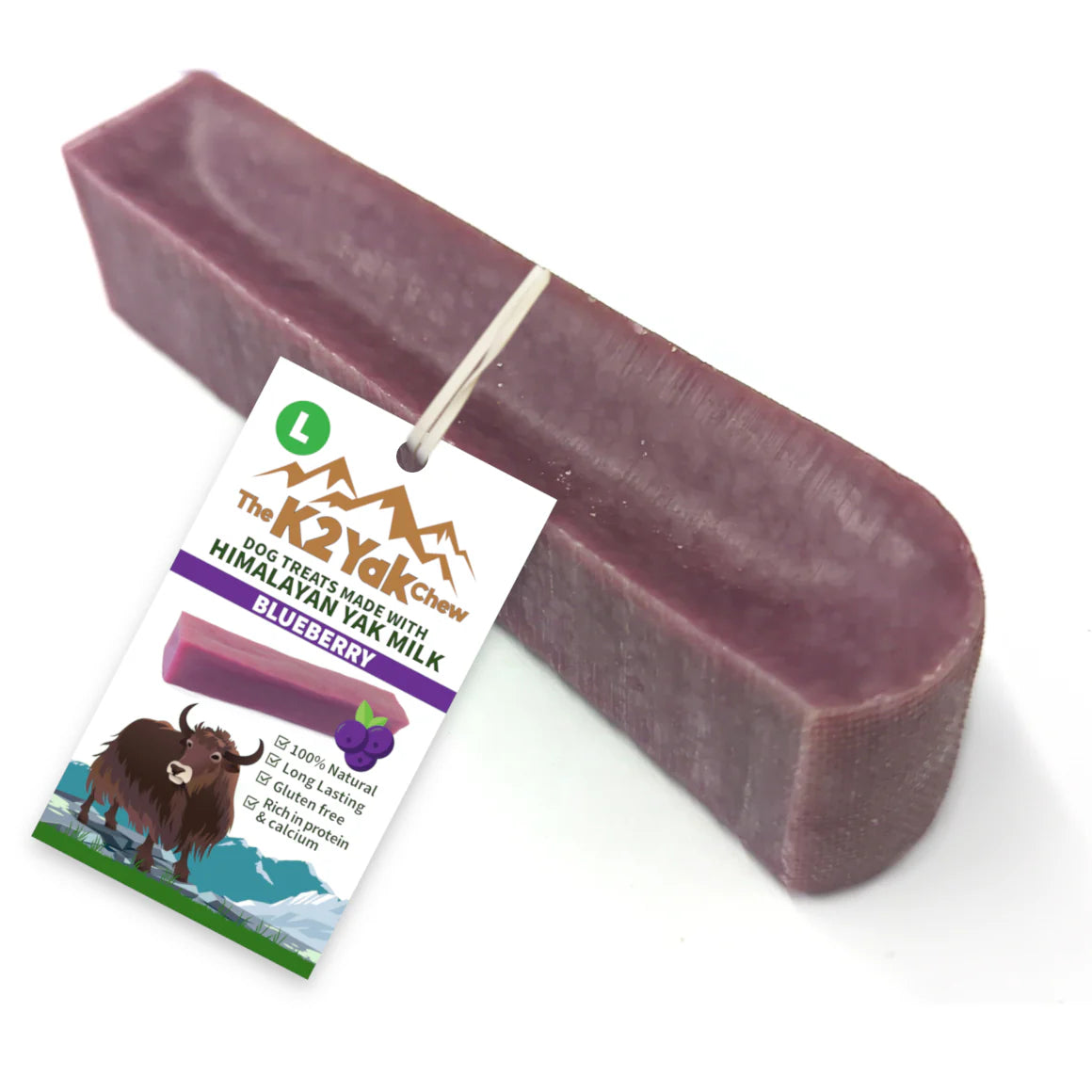 Blueberry Yak Dog Chew