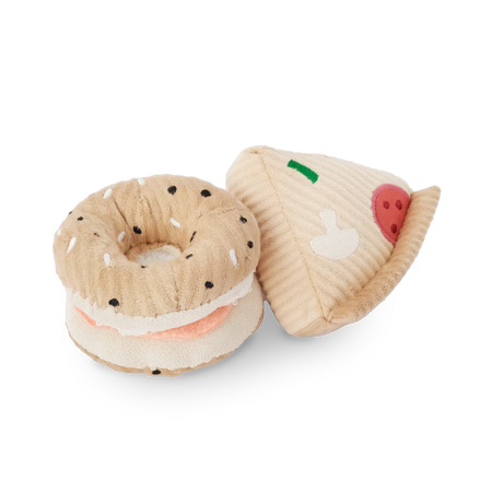 Kitty Pizza & Bagel Set Cat Toy