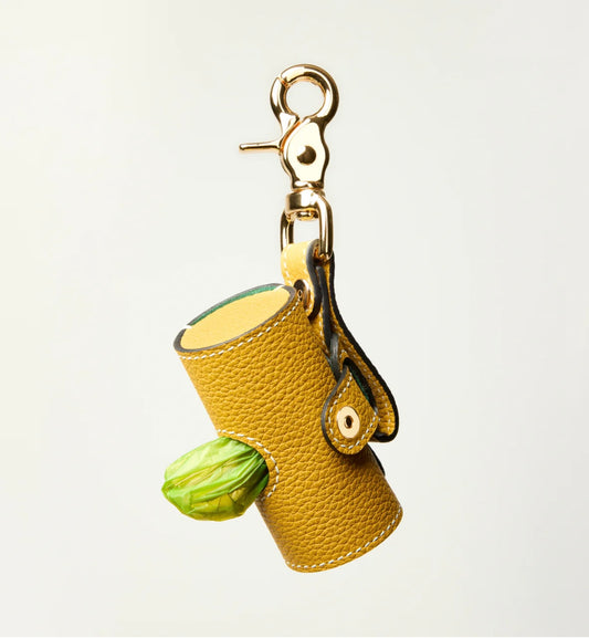 Poop Bag Holder Yellow